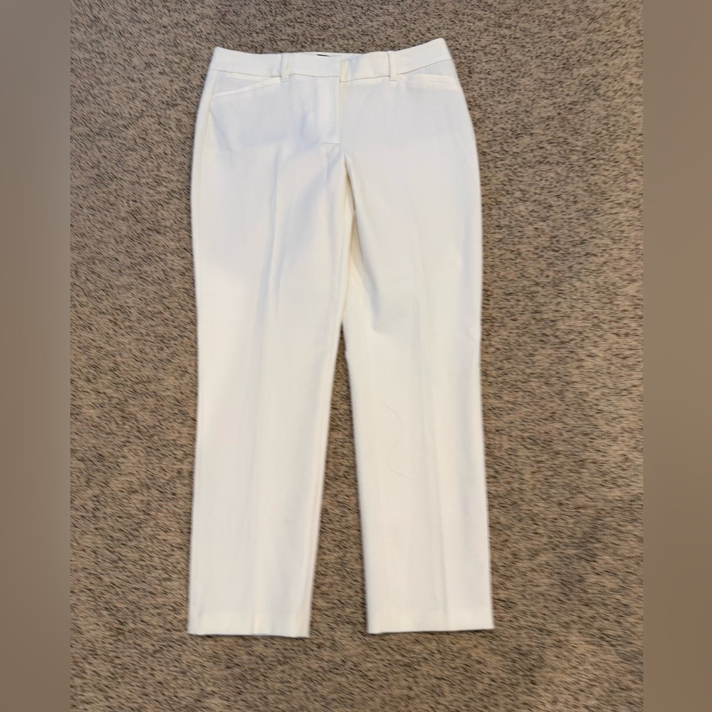 White House Black Market Slim Ankle Comfort Stretch Pants Size 8 NWT